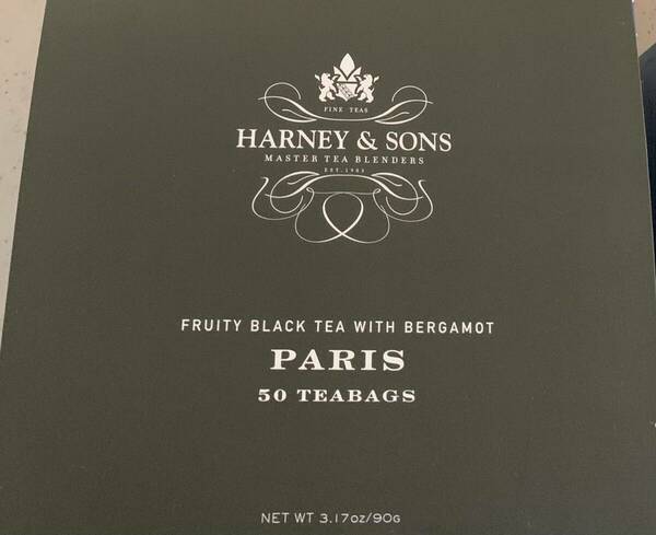 HARNEY & SONS ハニーアンドサンズ　ハニー＆サンズ　パリ　paris (フルーティブラックティーwithベルガモット) 25袋ティーバッグ