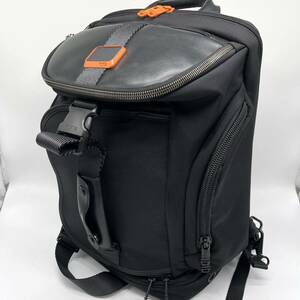 1円〜極美品【超激レア品/Chris Pratt コラボ】TUMI トゥミ バックパック リュック 2-in-1 レザー ビジネスバッグ ショルダー メンズ 黒 