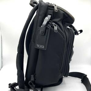 1円〜極美品【超激レア品/Chris Pratt コラボ】TUMI トゥミ バックパック リュック 2-in-1 レザー ビジネスバッグ ショルダー メンズ 黒 の画像6