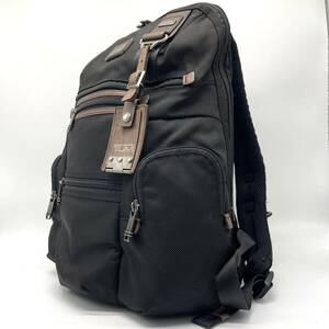 1円〜美品【超大容量】TUMI トゥミ バックパック ALPHA BRAVO リュック ビジネスバッグ レザー 本革 ナイロン ショルダー 通勤 鞄 メンズ