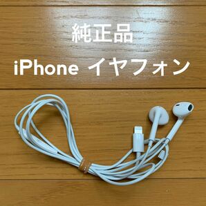 【純正品】iPhone イヤフォン