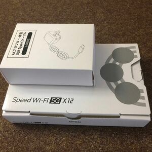 Speed Wi-Fi 5G X12 NAR03SKU SIMフリー