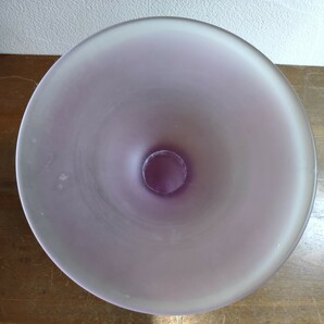 池坊 花器 花瓶 いけばな 華道具 フラワーベース 自由花 変形型 ガラス花器の画像3