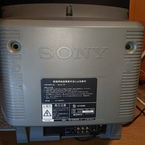 希少 美品 現状品 SONY ソニー 21型 ブラウン管 テレビ Trinitron トリニトロン KV-21DA75 21インチ 通電確認済 04年製の画像7