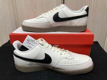 新品未使用NIKEナイキ 28.5cmコートビジョンホワイトブラックコートヴィジョンcourtvision LO AF1エアフォース1 好きにメンズスニーカー_画像6