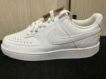 新品23cmNIKEナイキ コートビジョンLOホワイト白AF1エアフォース1 好きにコートヴィジョンcourtvisionレディーススニーカーシューズ_画像6