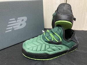 新品23cmニューバランスnewbalanceレディーススニーカーSUFMOCD2グリーン緑スノーシューズ 冬 ウインターシューズ