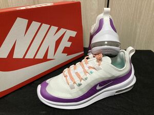  new goods 24.5cmNIKE Nike AIR MAX AXIS air max Axis purple purple white lady's sneakers wi men's 