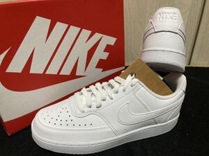 新品25cmNIKEナイキ コートビジョンLOホワイト白AF1エアフォース1 好きにコートヴィジョンcourtvisionレディーススニーカー