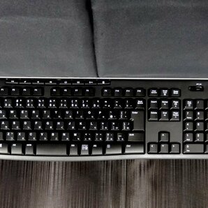 ロジクール ワイヤレスキーボード K270 日本語108 USB接続 Logicool Unifying フルサイズの画像1