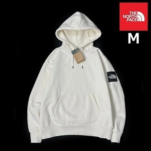 1円～!売切!【正規新品】THE NORTH FACE◆W HEAVYWEIGHT BOX PULLOVER HOODIE パーカー US限定 ボックスロゴ 厚地 上質(M)白 181130-15の画像2