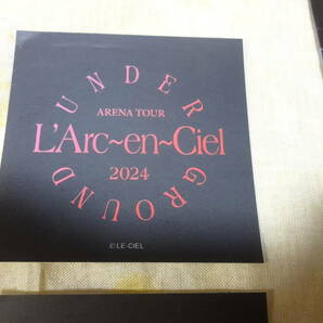 L'Arc-en-Ciel 非売品ステッカー3枚 会場配布冊子の画像2