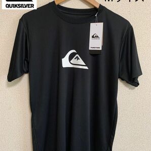 新品タグ付き　QUIKSILVER クイックシルバー　ラッシュガード　Mサイズ②