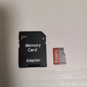 microsd 2TB　マイクロSDカード 変換アダプタ付属