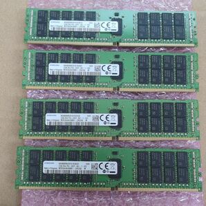 【4枚/計128GB】Samsung DDR4 32GB 2400MHz ECC Registered サーバー用 32GB