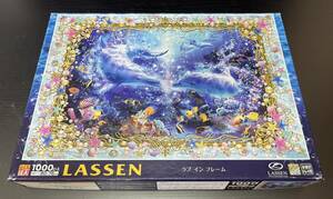Art hand Auction Lassen Love in Frame Jigsaw Puzzle Used 1000 Piece Standard Piece, toy, game, puzzle, jigsaw puzzle