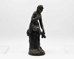 0139　ブロンズ像　裸婦　1860年代　フランス製　ヨーロッパ　アンティーク