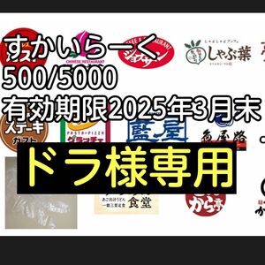 ③ドラ様専用　ファッション手袋す か い ら ー く　500/5000有効期限2025/03/31　