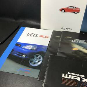 BO13 自動車 カタログ トヨタ Vitz Rs スバル IMPREZA WRX HONDA insight MASERATI等 まとめて7冊の画像4