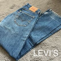 [LEVI’S]501デニムパンツ/W33L34_画像1