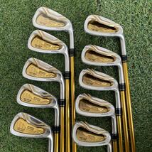 HONMA ホンマゴルフ BERES べレス IS-06 FORGED フォージド ARMRQ X 47 4S S4 スター 星 10本 アイアンセット メンズ 男性 右利き_画像2