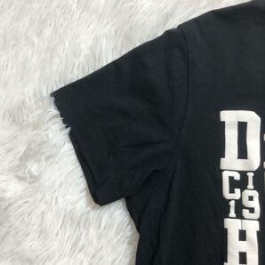 DIESEL ディーゼル Tシャツ 半袖 カットソー ワンポイント プリント ブランドロゴ ブラック 黒色 メンズ 男性 アメカジ 女性 レディースの画像4