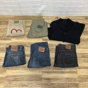 1スタ まとめ セット ジャケット デニムパンツ ハーフ LEVI'S リーバイス EDWIN エドウィン DONNA KARAN ダナキャラン メンズ 男性