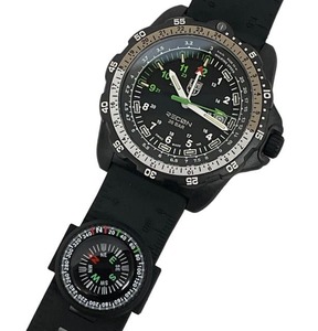 新品同様 ルミノックス 時計 GMT RECON NAV 8830 コンパス付 LUMINOX 腕時計 メンズ ブラック 【中古】