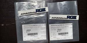 【新品未使用】ADVAN Racing RGⅢ付属ホイールステッカー×2枚（２個分）