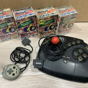 【スーパーファミコン】コントローラ色々セットで【中古＆未使用】の画像1