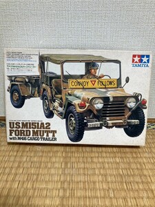 TAMIYA/ タミヤ　1/35 ミリタリーミニチュアシリーズ NO.130　アメリカM151A2＆カーゴトレーラー　U.S.M151A2＆FORD MUTT　プラモデル　