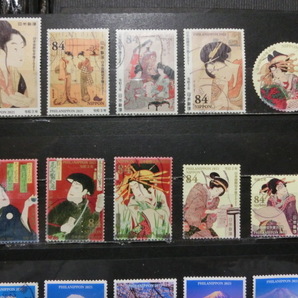 使用済 日本国際切手展2020～2021 ２０種の画像1