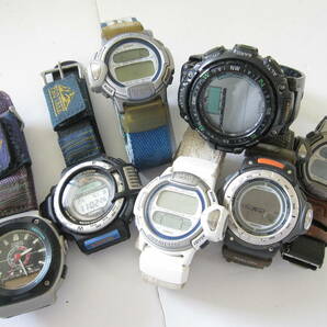 【YT-B37-150～156】CASIO/カシオ PRO TREK、プロトレック Bird Life含む「APX-100・DPX-500・PRG-40SJ・PRL-20・PRL-21」QZ 7本セットの画像1