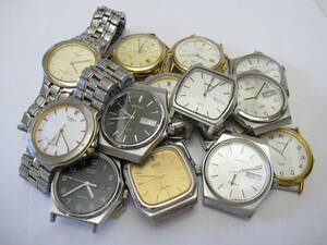 【YT-B25-331～350】SEIKO/セイコー SPIRIT・Chronos・CADET「5M22-6A10、7N48-5000・7731-5130・8123-6120・5P31-6C50 他」20本セット