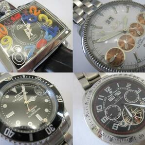 【YT-B37-231～250】機械式「GagaMILANO・J.HARRISON・TECHNOS・ELGIN・R.KIKUCHI・Gallucci・BROOKIANA 他」20本セットの画像3