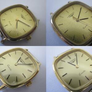 【YT-B37-123～128】LONGINES/ロンジン「152.SWISS.7113・L717.2・L960.2・L978.2」QZ メンズ、レディース 他 フェイスのみ 6本セットの画像3