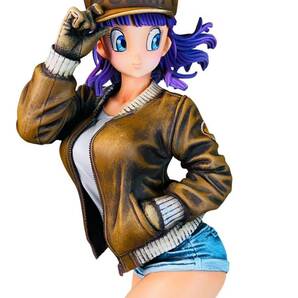 リペイント フィギュア ブルマ 瞳修正ドラゴンボール ジャンク GLITTER&GLAMOURS BULMA II 18号/ブルマ/ランチ/孫悟空/カスタム/一番くじの画像5