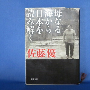 送料無料 母なる海から日本を読み解く 新潮文庫 佐藤 優 