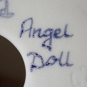 83614 Irish Dresden Angel Doll アイリッシュ ドレスデン エンジェルドール 陶器 レース 人形 置物 ビンテージの画像7