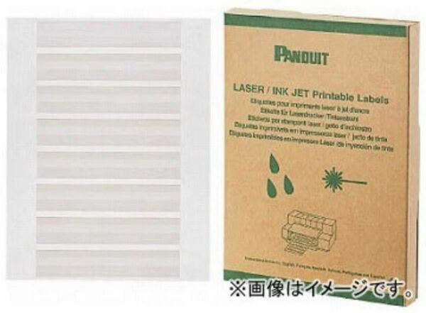 Panduit レーザープリンタ用回転ラベルR100X150X1J