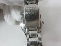 シチズン　E111-S027161　エコドライブ　動作品　腕時計　黒文字盤　デイト　メンズ　腕時計　CITIZEN_画像6