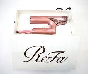 ■【2024年4月購入・美品】ReFa リファ RE-AN ビューテックドライヤー スマート ピンク 保証書あり