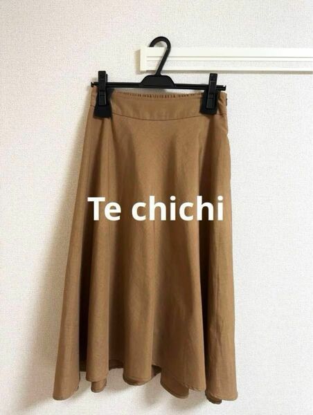 【本日限定価格】テチチ リネンライクフレアスカート Te chichi フレアスカート
