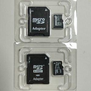 microSDカード　32GB ２枚