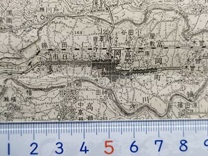 md10【地図】富岡 [群馬県] 明治40年 地形図[七日市中心] 中山道 安中-原市-松井田 信越本線松井田駅スイッチバック 上野鉄道下仁田線