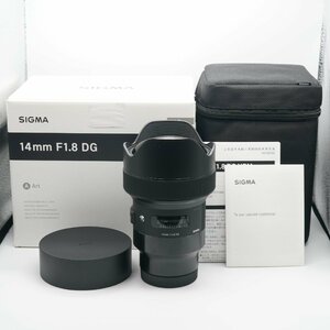 新品級 シグマ 14mm F1.8 DG HSM Art ライカ Lマウント