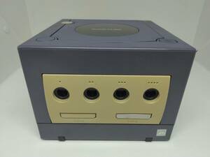 [ Junk ] nintendo Game Cube body violet initial model DOL-001