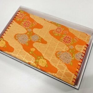 ys6983605; 宗sou 未使用品 霞に菊模様織出し懐紙ばさみ【リサイクル】【着】の画像8