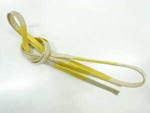 089382# 【1円～】正絹　佐賀錦帯締め