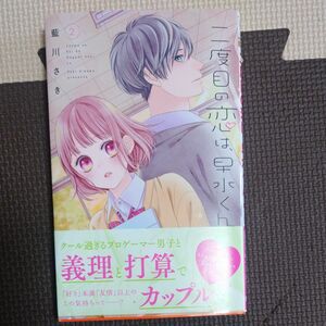 二度目の恋は、早水くんと2巻 藍川さき